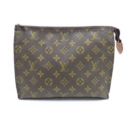 VINTAGE TROUSSE POCHETTE LOUIS VUITTON SAC A MAIN TOILE MONOGRAM BAG POUCH 