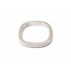 BAGUE DINH VAN CARRE OR BLANC 1