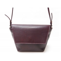 NEUF SAC A MAIN JIL SANDER CUIR BORDEAUX 