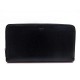 PORTEFEUILLE CELINE ZIPPE GM 105003AQI EN CUIR GRAINE NOIR CARTES BILLFOLD 500€