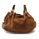 SAC A MAIN BURBERRY DAIM MARRON HAND BAG DEER SUEDE BROWN PURSE TOTE 1870€