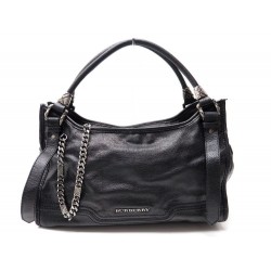  : SAC A MAIN BURBERRY CUIR NOIR 