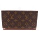 VINTAGE PORTE CHEQUIER LOUIS VUITTON MONOGRAM PORTE CARTE CARDS HOLDER 340€