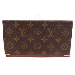 VINTAGE PORTE CHEQUIER LOUIS VUITTON MONOGRAM PORTE CARTE CARDS HOLDER 340€