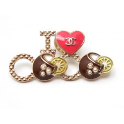 NEUF BROCHE CHANEL PIN'S I LOVE COCO 2017 