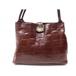 SAC A MAIN MULBERRY CUIR FACON CROCO 1