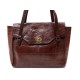 SAC A MAIN MULBERRY EN CUIR FACON CROCODILE MARRON BROWN LEATHER PURSE 1495€