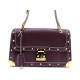 SAC A MAIN LOUIS VUITTON LE TALENTUEUX CUIR SUHALI VIOLET HAND BAG PURSE 