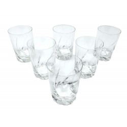 6 VERRES A WHISKY DAUME EN CRISTAL 