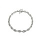 NEUF COLLIER HERMES CHAINE D'ANCRE LARGE EN ARGENT NECKLACE IN SILVER 1800€