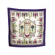 FOULARD HERMES HUILE RAFRAICHISSANTE A L USAGE DE LA TOILETTE PARFUM 