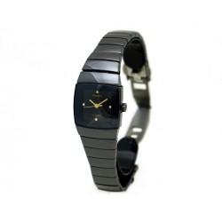  MONTRE RADO JUBILE TITANIUM QUARTZ CERAMIQUE NOIR WATCH 