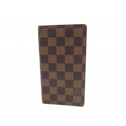 PORTE CARTE LOUIS VUITTON DAMIER EBENE 