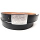 CEINTURE LOUIS VUITTON TRAVELLING REQUISITES T100 EN CUIR NOIR BELT LEATHER 370€