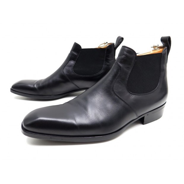 NEUF CHAUSSURES JM WESTON 457 INFORMEL BOTTINES 7.5D 41.5 CUIR EMBAUCHOIRS 