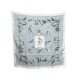 FOULARD HERMES LES PERRUCHES GRIS XAVIER DE PORET