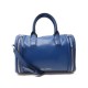 NEUF SAC A MAIN KARL LAGERFELD BOWLING KLASSIK ZIP GM CUIR BLEU BANDOULIERE 410€