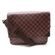 SACOCHE LOUIS VUITTON SHELTON EN TOILE DAMIER EBENE MM SAC BANDOULIERE BAG 1600€