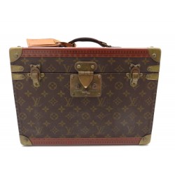 VINTAGE MALLE LOUIS VUITTON BOITE PHARMACIE SAC VANITY TOILE MONOGRAM CASE 3700€