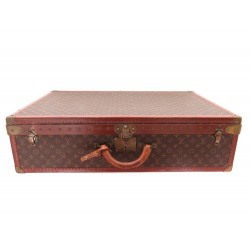 VINTAGE VALISE A MAIN LOUIS VUITTON BISTEN 80 MALLE EN MONOGRAM TRAVEL BAG 