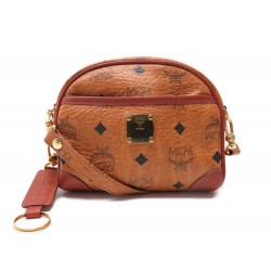 NEUF SAC A MAIN MCM GOLF COLLECTION POCHETTE BANDOULIERE PORTE CLE PURSE 820€