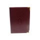 NEUF BLOC NOTE MUST DE CARTIER REPERTOIRE CAHIER EN CUIR BORDEAUX NOTE BOOK 660€