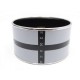 NEUF BRACELET HERMES IMPRIME EXTRA LARGE 65 MM EN EMAIL GRIS ENAMEL NEW 595€