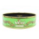 BRACELET HERMES IMPRIME LARGE ANGE SUR UN CHAR 65MM EN EMAIL & DORE ENAMEL 480€