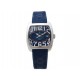 MONTRE OFFICINA DEL TEMPO MARRAKECH 316L 36 MM ACIER & GEL BLEU WATCH STEEL 260€