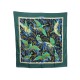 VINTAGE FOULARD HERMES CANARDS COLS VERTS VAUZELLES CARRE SOIE BOITE SCARF 350€