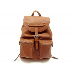 NEUF SAC A DOS LONGCHAMP 3D L1610770 EN CUIR MARRON COGNAC MIXTE BACKPACK 690€