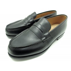 NEUF CHAUSSURES BOWEN MOCASSINS PLATEAU 1BO-14-17-45 6 40 CUIR LOAFER SHOES 340€