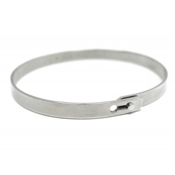 BRACELET DINH VAN BECKET 335104 T18 EN ARGENT MASSIF 925 SILVER BANGLE 380€