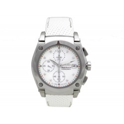 NEUF MONTRE SEIKO SPORTURA 7T92-OGYO 38 MM QUARTZ CHRONOGRAPHE DIAMANT 550€