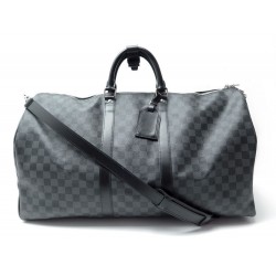 NEUF SAC DE VOYAGE A MAIN LOUIS VUITTON KEEPALL 55 BANDOULIERE MONOGRAM 