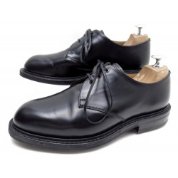 NEUF CHAUSSURES CHURCH'S STANCE 6G 40 L 40.5 DERBY EN CUIR NOIR BOITE SHOES 550€