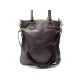 SAC A MAIN BURBERRY LOGO BLASON EN CUIR MARRON BANDOULIERE PURSE HAND BAG 1395€