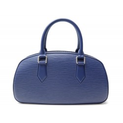 NEUF SAC A MAIN LOUIS VUITTON JASMIN EN CUIR EPI BLEU BLUE PURSE HAND BAG 1350€