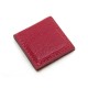 NEUF MARQUE PAGE HERMES AIMANTE EN CUIR FJORD ROUGE GARANCE RED LEATHER BOOKMARK