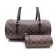 NEUF SAC A MAIN LOUIS VUITTON PAPILLON TOILE DAMIER EBENE N51303 POCHETTE 915€