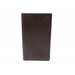 VINTAGE PORTE AGENDA HERMES CUIR MARRON 