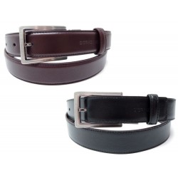 NEUF CEINTURE DIOR HOMME T 95 REVERSIBLE VEAU GLACE NOIR & BORDEAUX BELT 500€