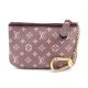 NEUF POCHETTE CLES LOUIS VUITTON MONOGRAM IDYLLE MINI LIN SEPIA KEY HOLDER 245€