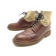 CHAUSSURES HESCHUNG GINKGO BOTTILLONS 9 43 EN CUIR & DAIM MARRON BOOTS 520€