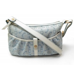 SAC A MAIN CELINE CABAS TOILE MONOGRAMMEE BLEU 