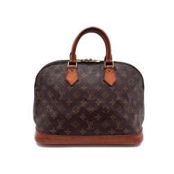 VINTAGE SAC A MAIN LOUIS VUITTON ALMA PM M53151 TOILE MONOGRAM BAG PURSE 1130€