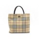 SAC A MAIN BURBERRY TOILE TARTAN 