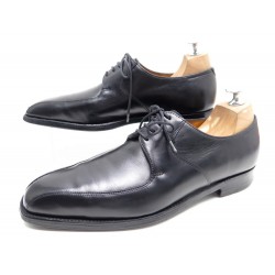 CHAUSSURES JOHN LOBB SHERBORNE DERBY 6E 40 CUIR NOIR BLACK LEATHER SHOES 1360€