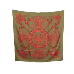 FOULARD HERMES EGYPTE SCARABEES CATHY LATHAM 