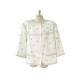 NEUF VESTE TAILLEUR CHANEL P45991 50 L PERLES & CHAINE CUIR PEARLS JACKET 5000€